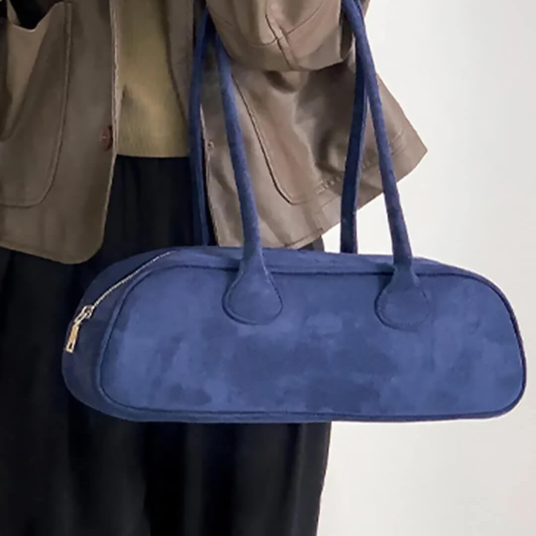 Torebka z wegańskiego zamszu Aveline