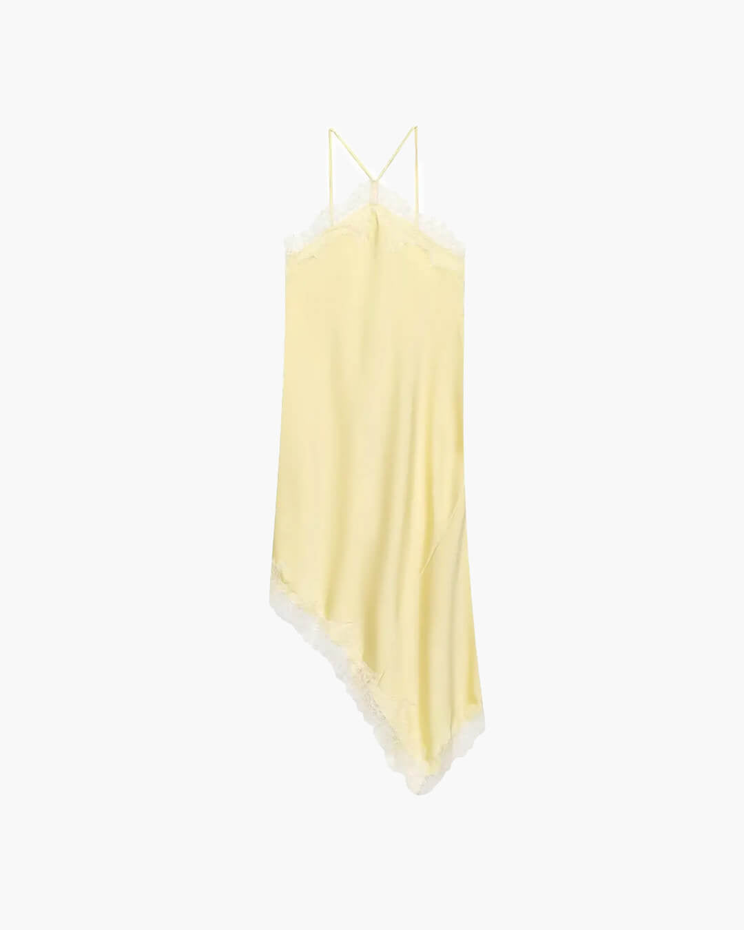 SOERA Celeste Off - Shoulder Lace Midi Dress - Dress - Yellow S