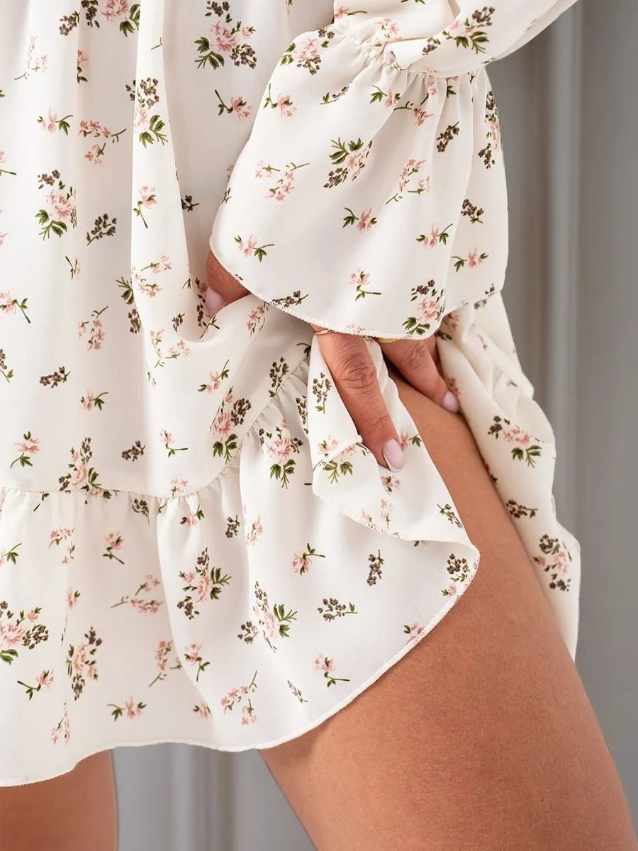 SOERA Bianca Off-Shoulder Ruffled Mini Dress - Dresses - XS
