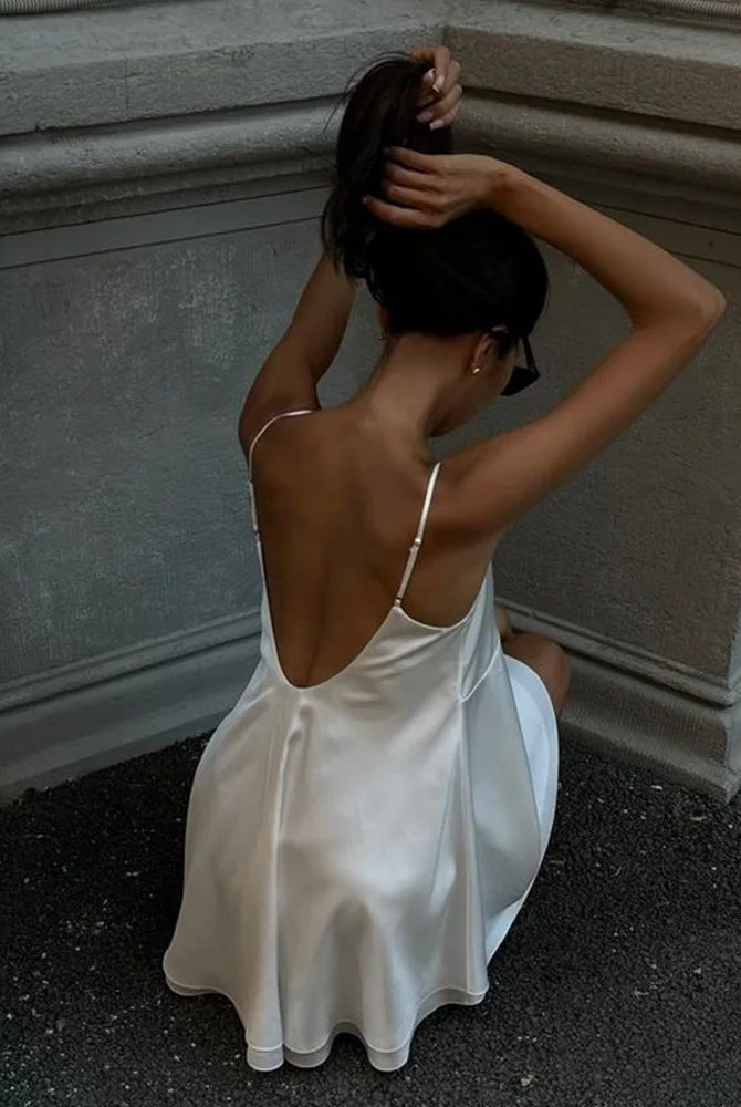 SOERA Kimberly Satin Mini Cami Dress - Dresses - 1005009724316795-;Jd1771582048509261356 M