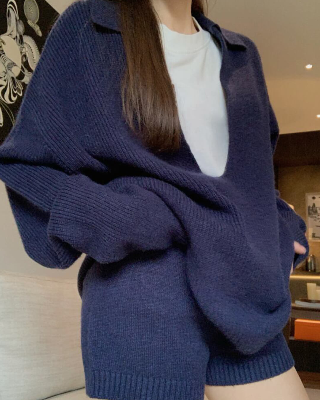 SOERA Jeannette Sweater Suit - Set - 1005007794073525-;nC1769140529555544584 Beige L