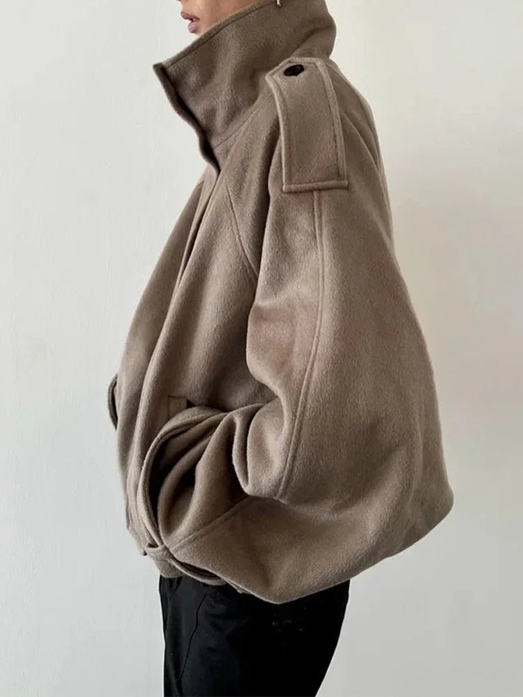 SOERA Fiona Cropped Coat - Women’s Coats & Jackets - hY1762772375818293030 Beige S