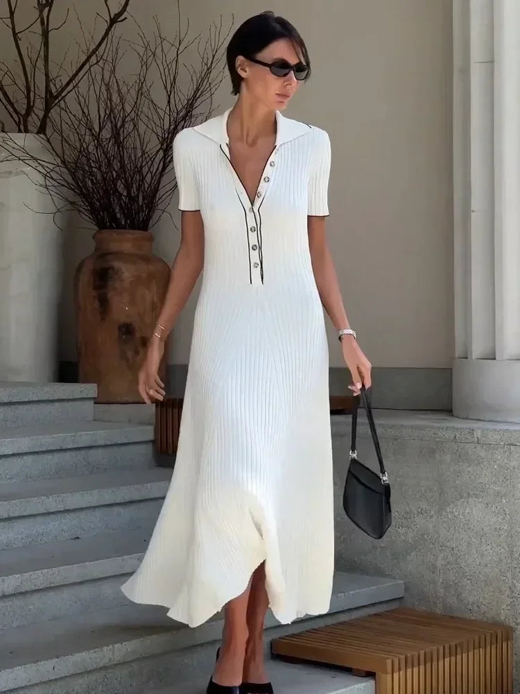 Sukienka dzianinowa Serena z trykotu