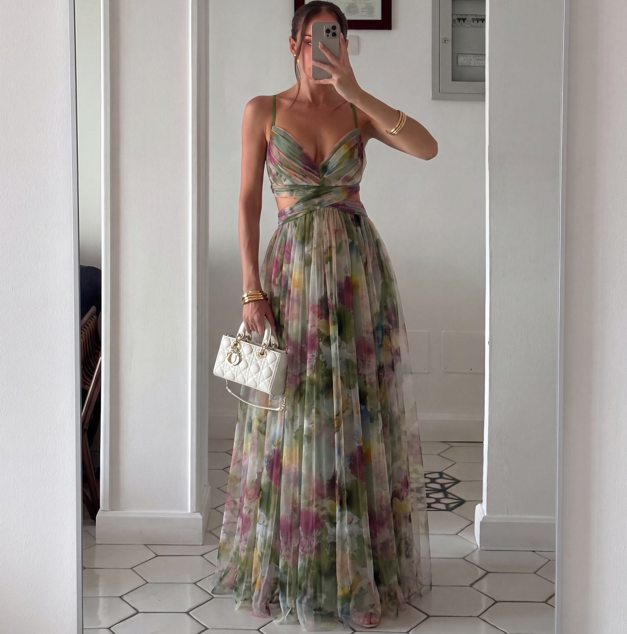 Emma sukienka maxi w kwiaty