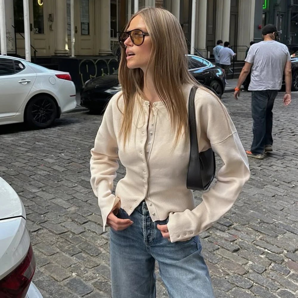 Dzianinowa kurtka Eunice