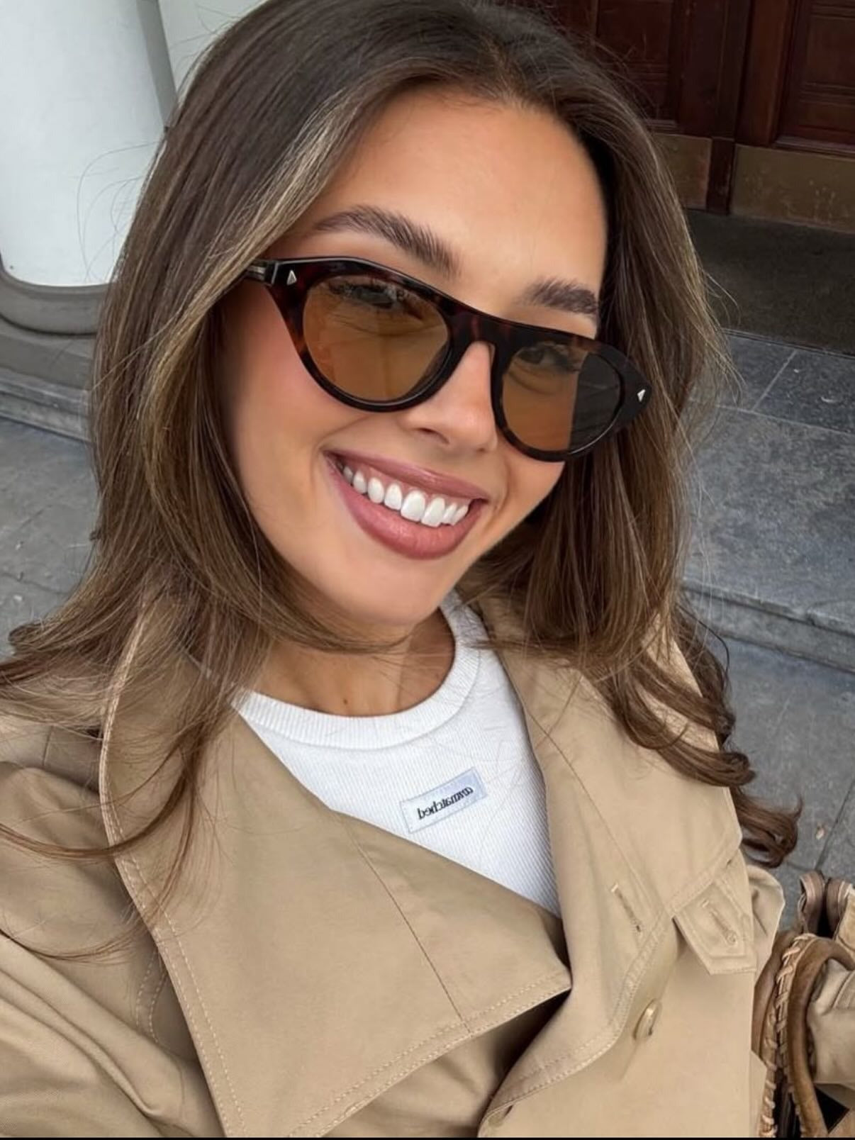 Elina oversized okulary przeciwsłoneczne
