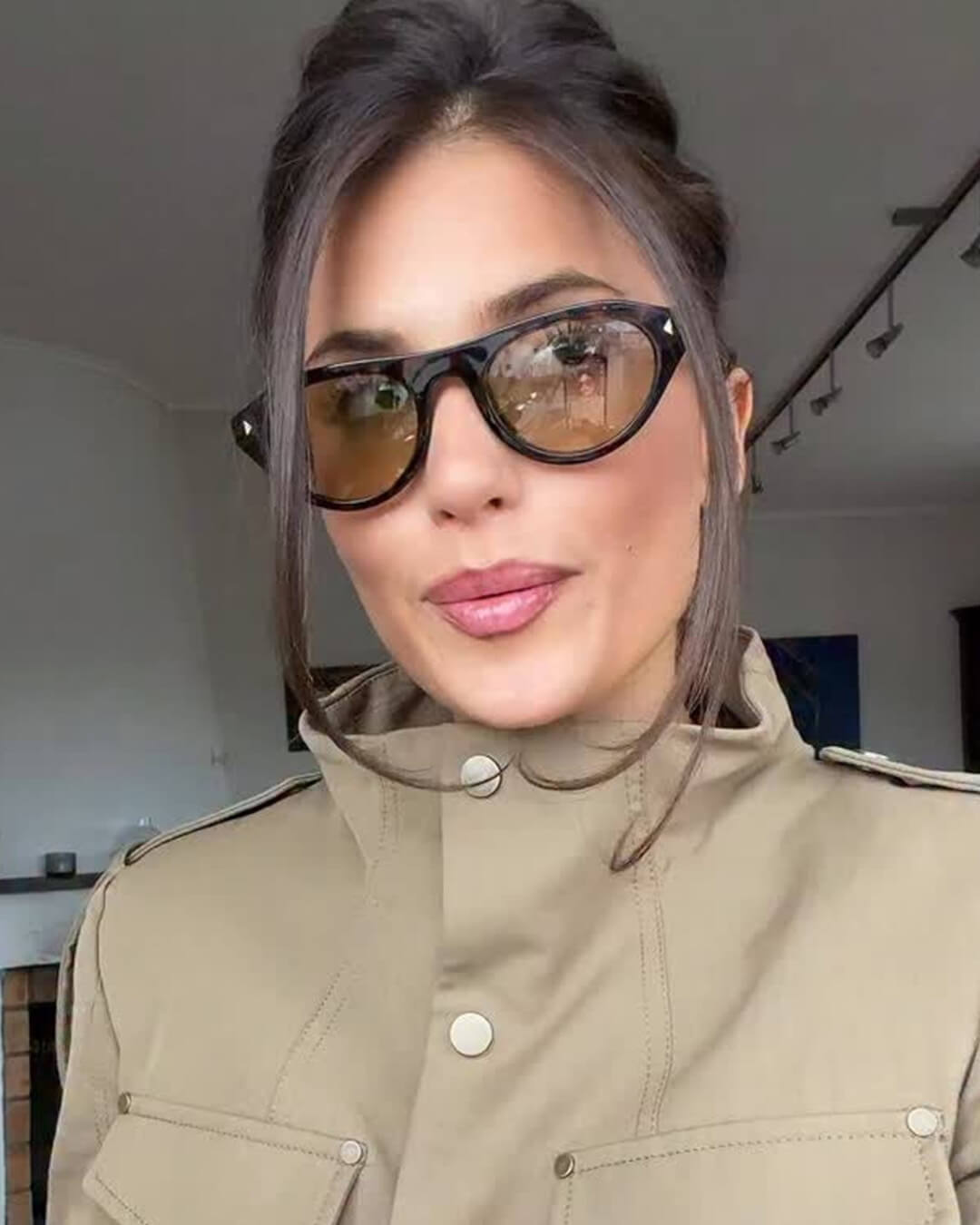 SOERA Elina Oversized Sunglasses - Accessories - SOERA-092227-BRO-OS-53603 Brown