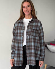 Melissa koszula w kratę oversize