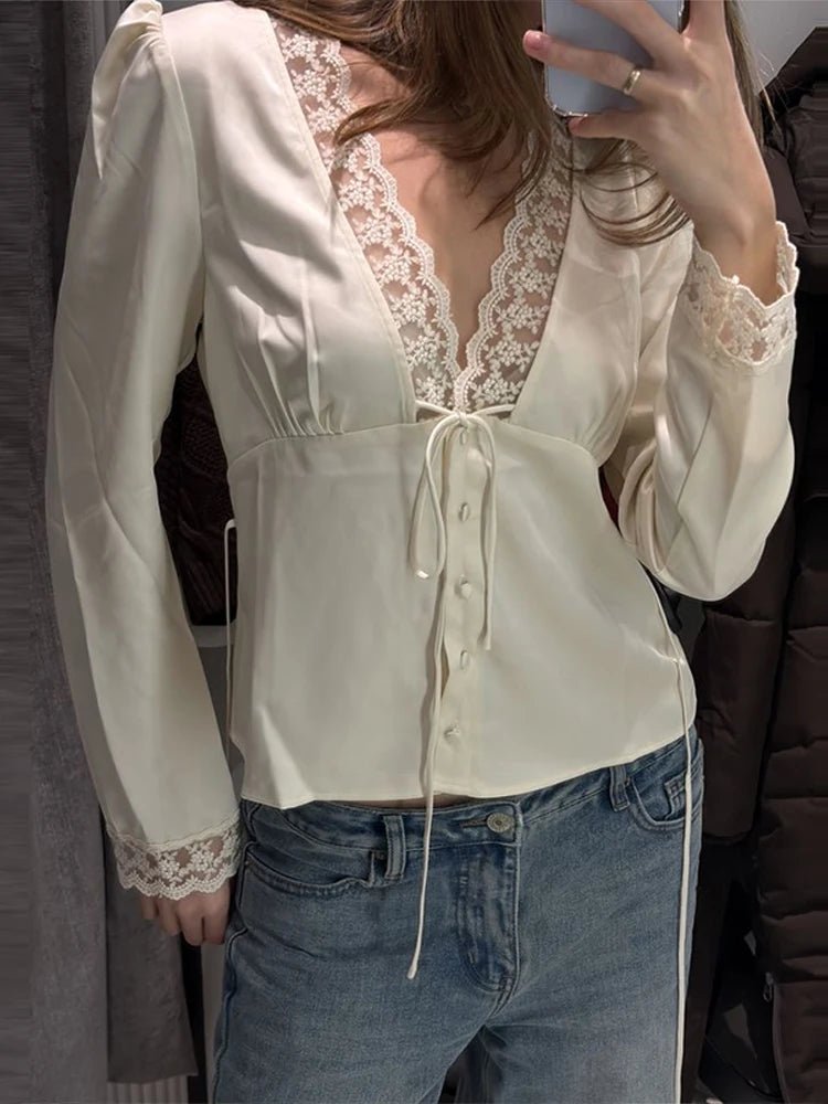 SOERA Beatrice Blouse - Coats & Jackets -  Beige S