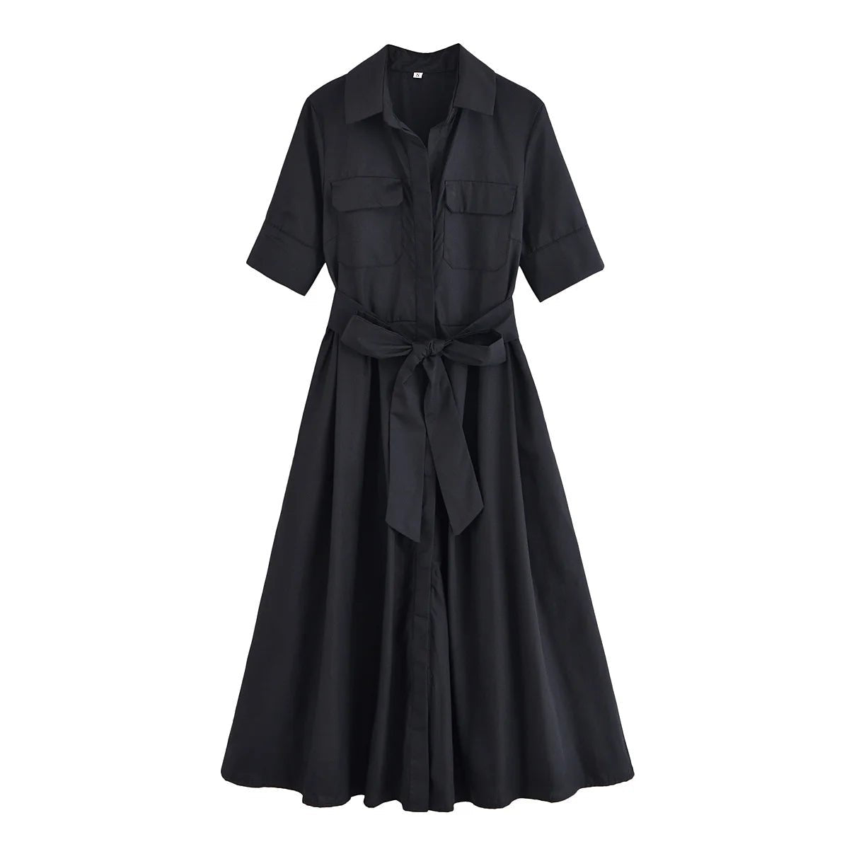SOERA Ariane Belted Shirt Midi Dress - Dresses -  Pink XS