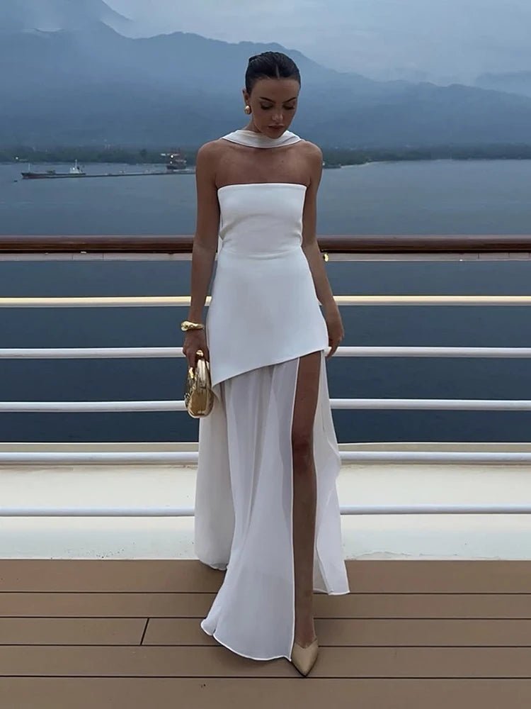 SOERA Astoria Strapless Bodice Maxi Dress - Dresses -  White S
