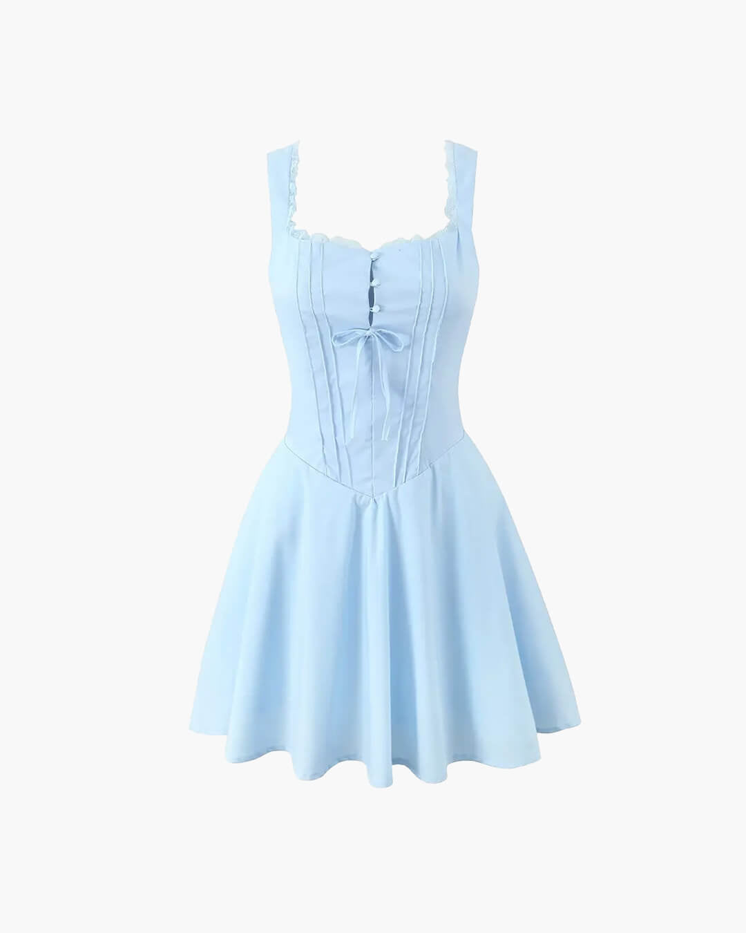 SOERA Francine Sleeveless Mini Dress - Dresses - 1005008153154786-;za1770793336516603066 Blue S