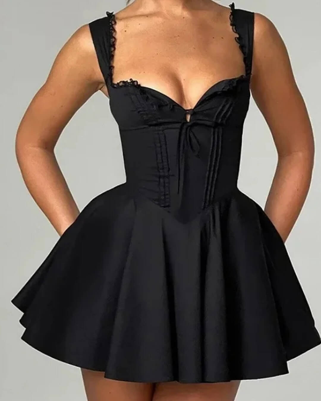 Francine bezrękawnik mini sukienka