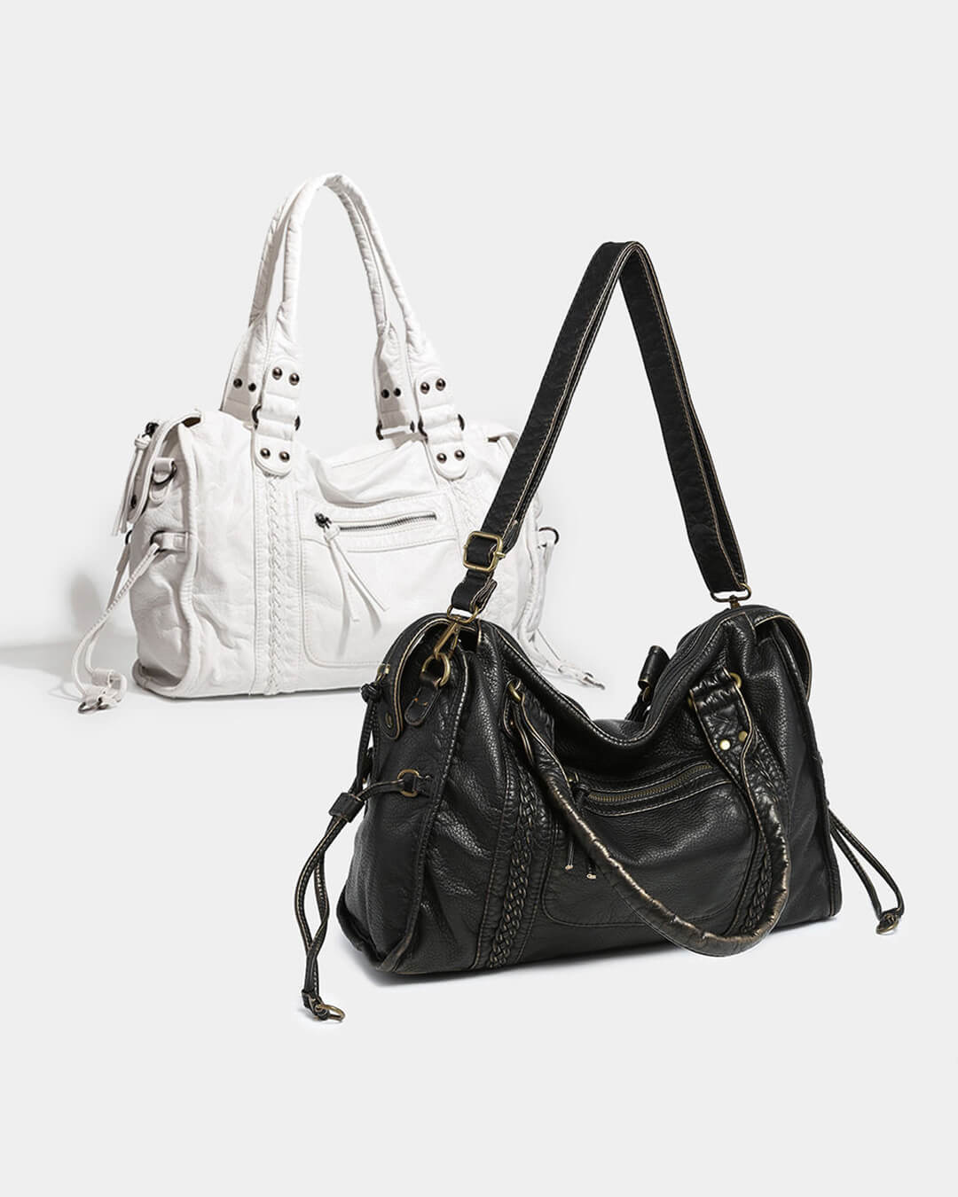 SOERA Tanja Shoulder Bag - Handbags -  White