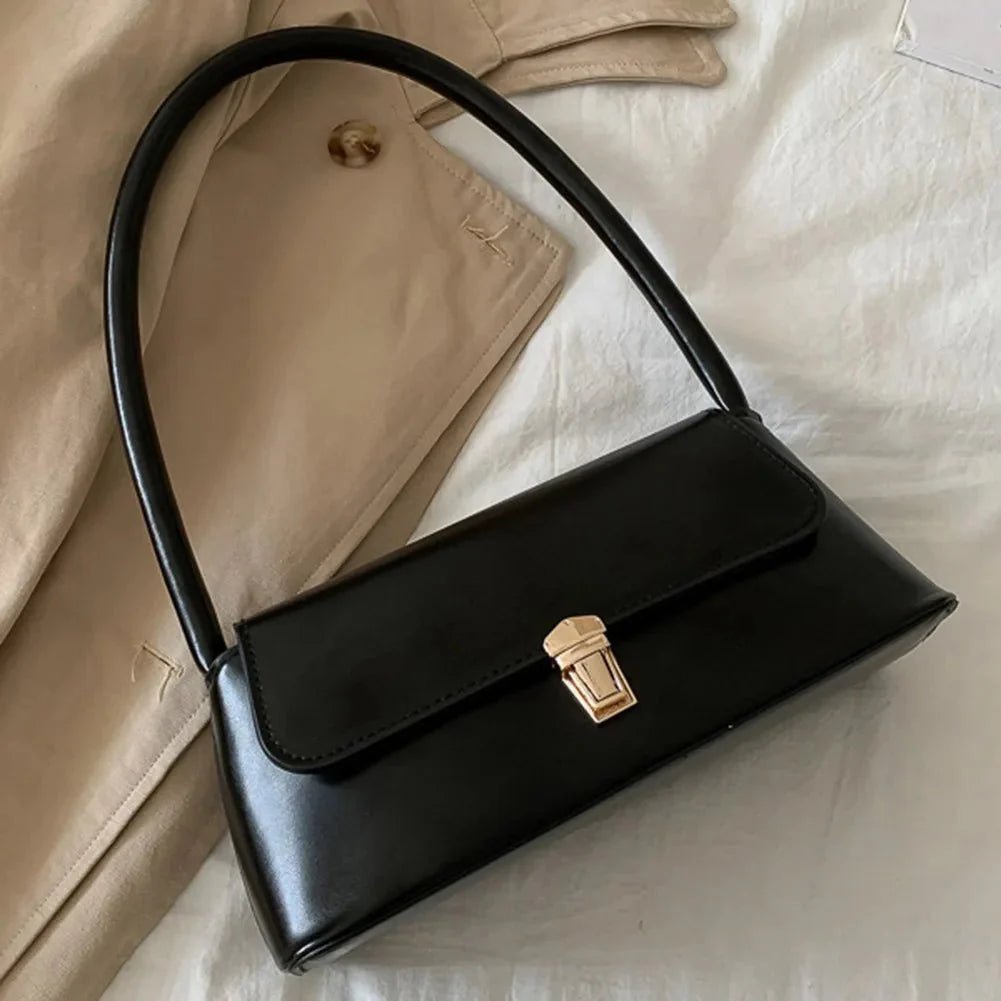 SOERA Tracy Leather Shoulder Bag - Handbags - 3256806228223707-;Wz1754570365850564742 Dark Brown