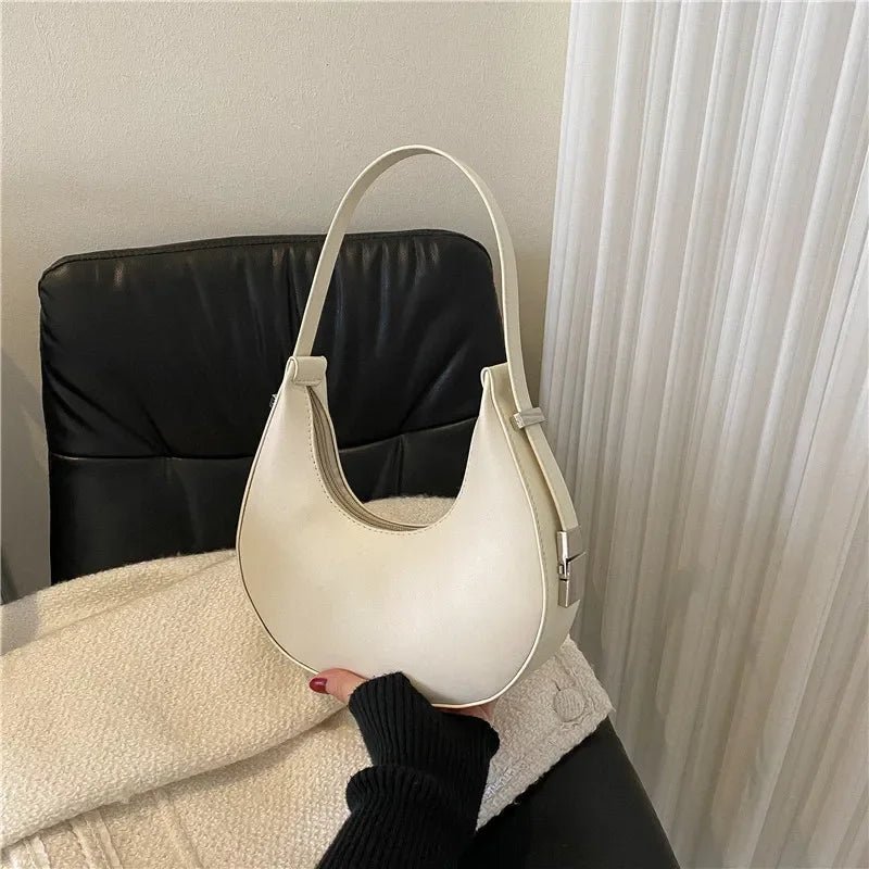 SOERA Tyla Leather Shoulder Bag - Handbags -  Beige Regular