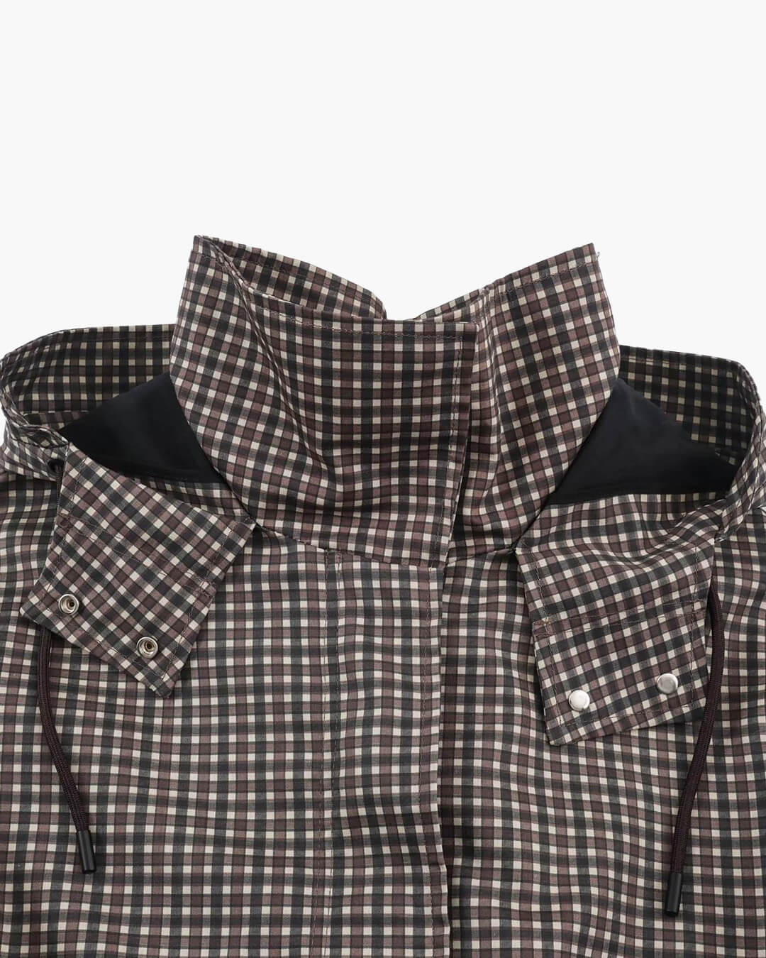 SOERA Katie Plaid Hooded Windbreaker Jacket - Jacket - SOERA-679811-LAT-S-32579 S