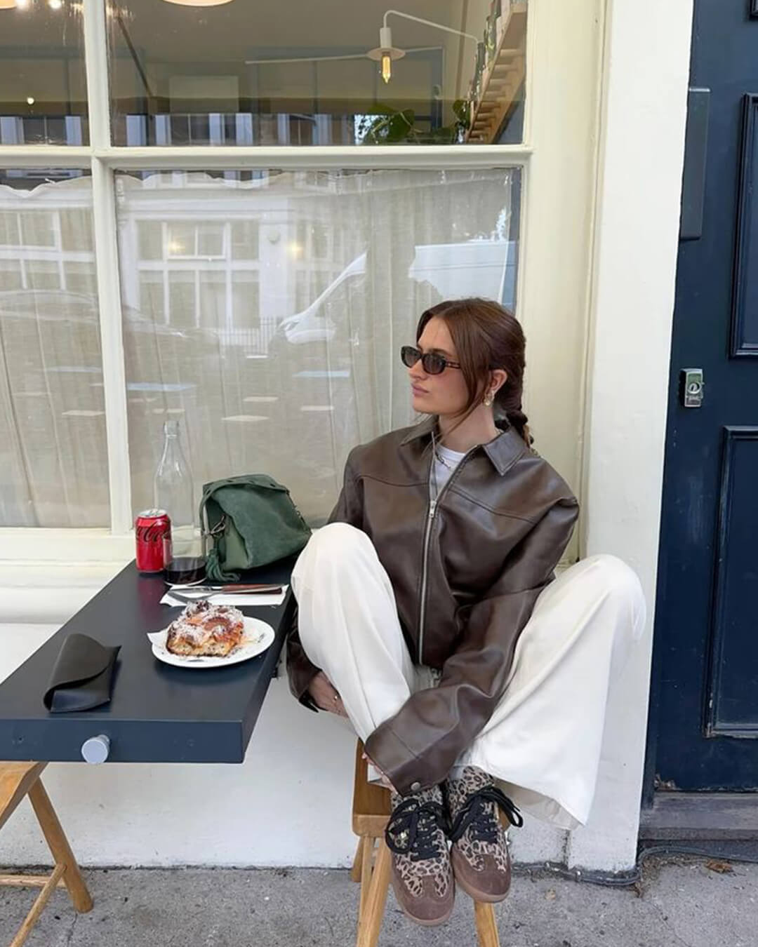 SOERA Caroline Vegan Leather Jacket - Jackets - ot1760504685429862146 Brown L