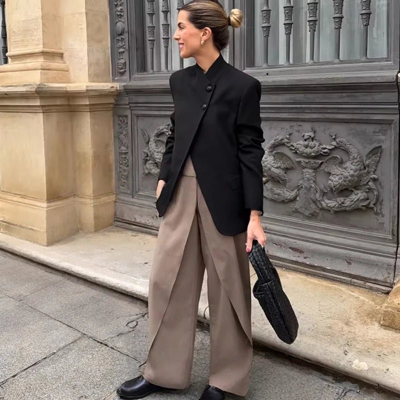 SOERA Elena Spring Travel Blazer - Jackets -  Black XS