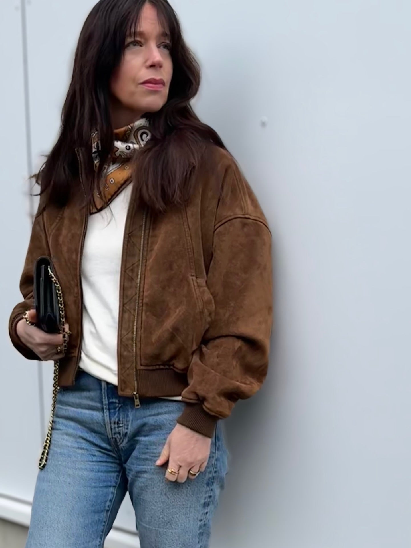 SOERA Heather faux Suede Jacket - Jackets - 1005011678966374-;GL1770793334302657688 L