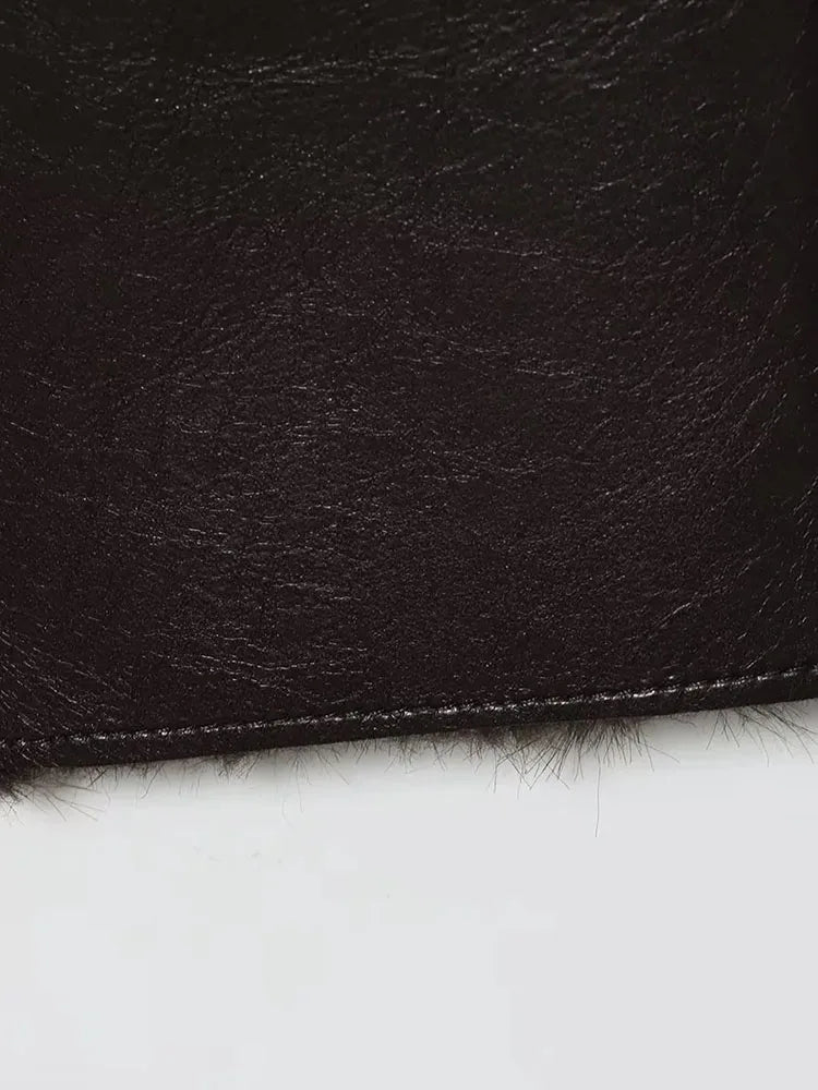 SOERA Joana Reversible Faux fur Leather Jacket - Jackets - 1005010183451153-;ZH1762998400013718184 Chocolate XS