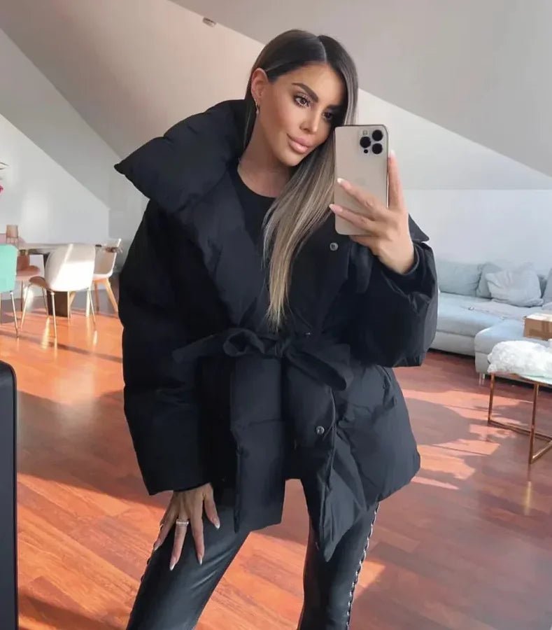 SOERA Miranda Puffer Jacket - Jackets - yP1762772375822057100 Black M