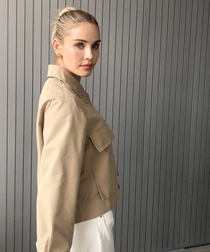 SOERA Sandra Flap Pockets Short Jacket - Jackets - 1005005893724471-;pl1774012027927121189 S