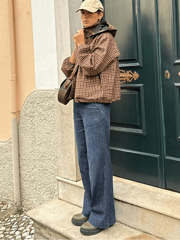 SOERA Shirley Hooded Plaid Shirt Jacket - Jackets - 1005010750693458-;kS1774621553542855035 L