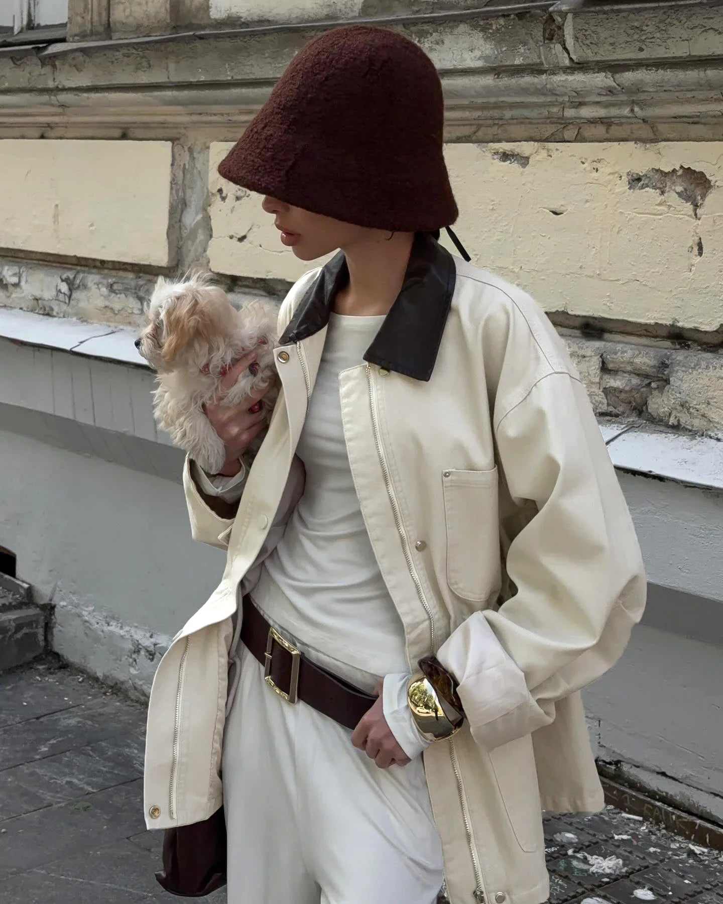 SOERA Therese Drawstring Oversized Jacket - Jackets - 1005009730915526-;pm1772722482333290780 S