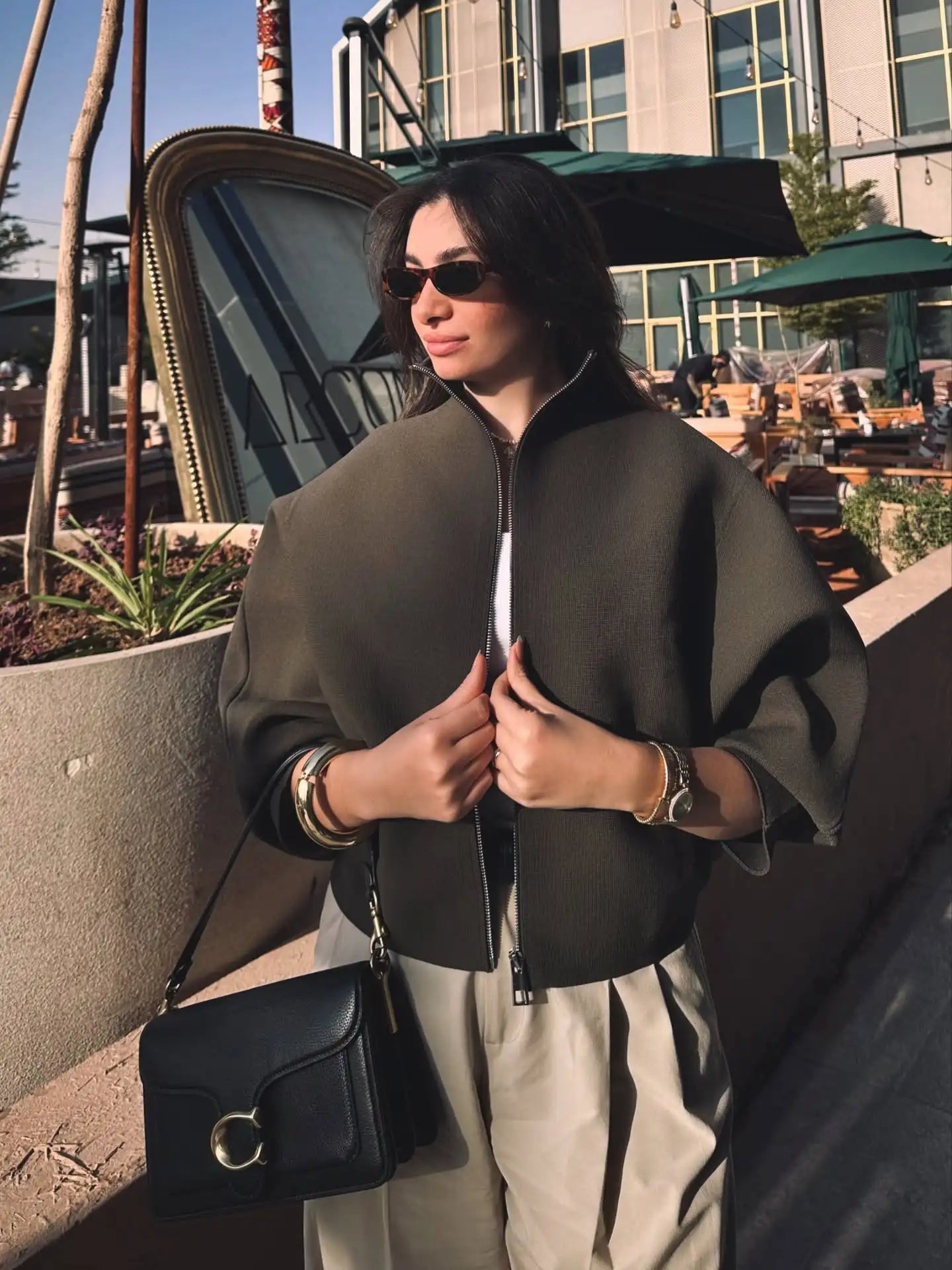 SOERA Zarina Zip Up Cropped Jacket - Jackets - 1005010572877146-;Fx1773374039276093618 XS