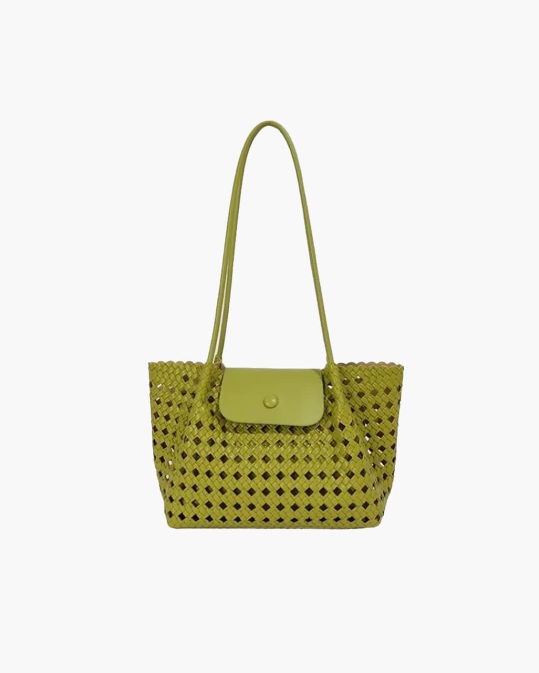 Marina Embossed Shoulder Bag - removing logo