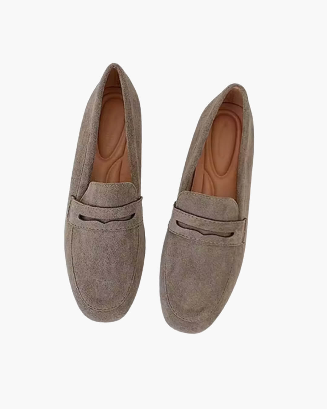SOERA Bianca Suede Slip - On Loafers - Shoes -  Grey 34