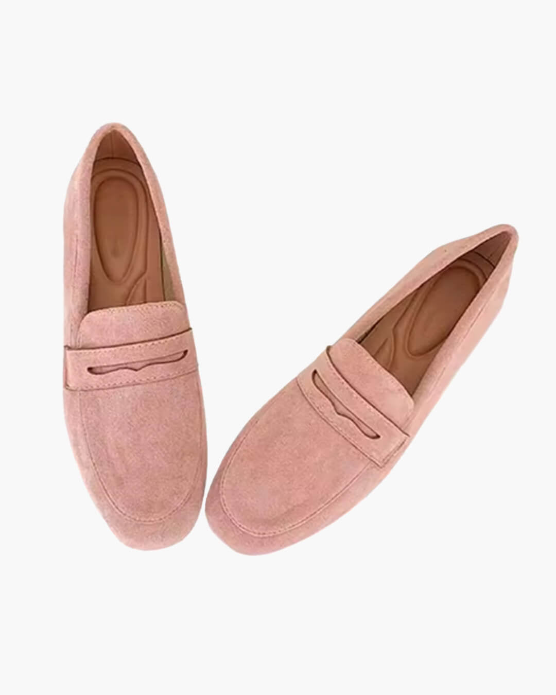 SOERA Bianca Suede Slip - On Loafers - Shoes -  Pink 35