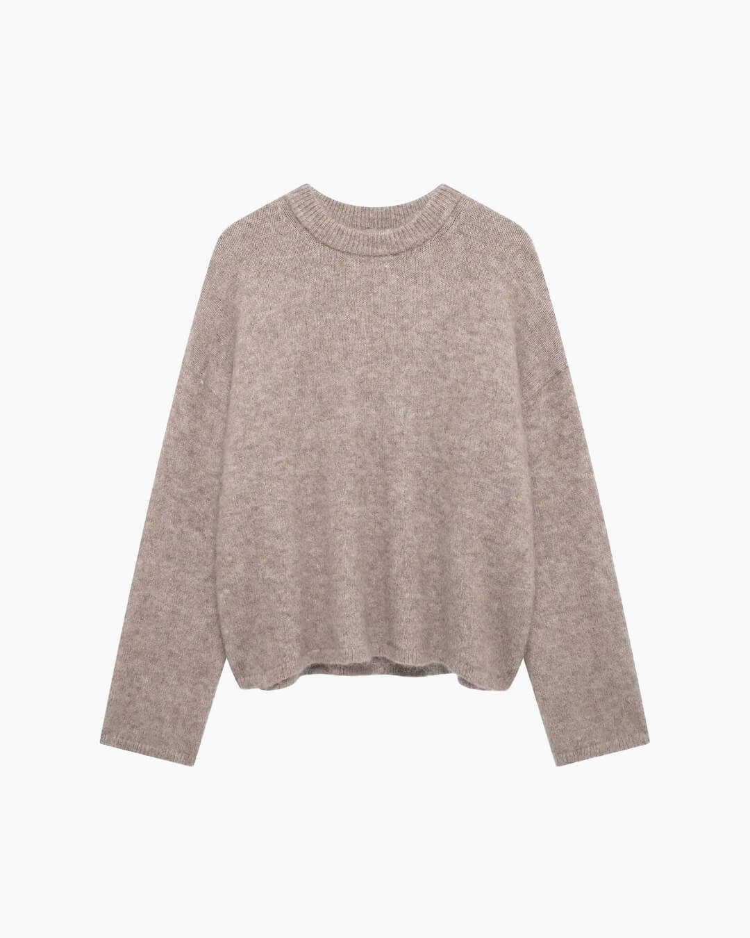 SOERA Blake Knit Sweater - Tops - 3256810007316475-;sE1764003583157738128 Beige L